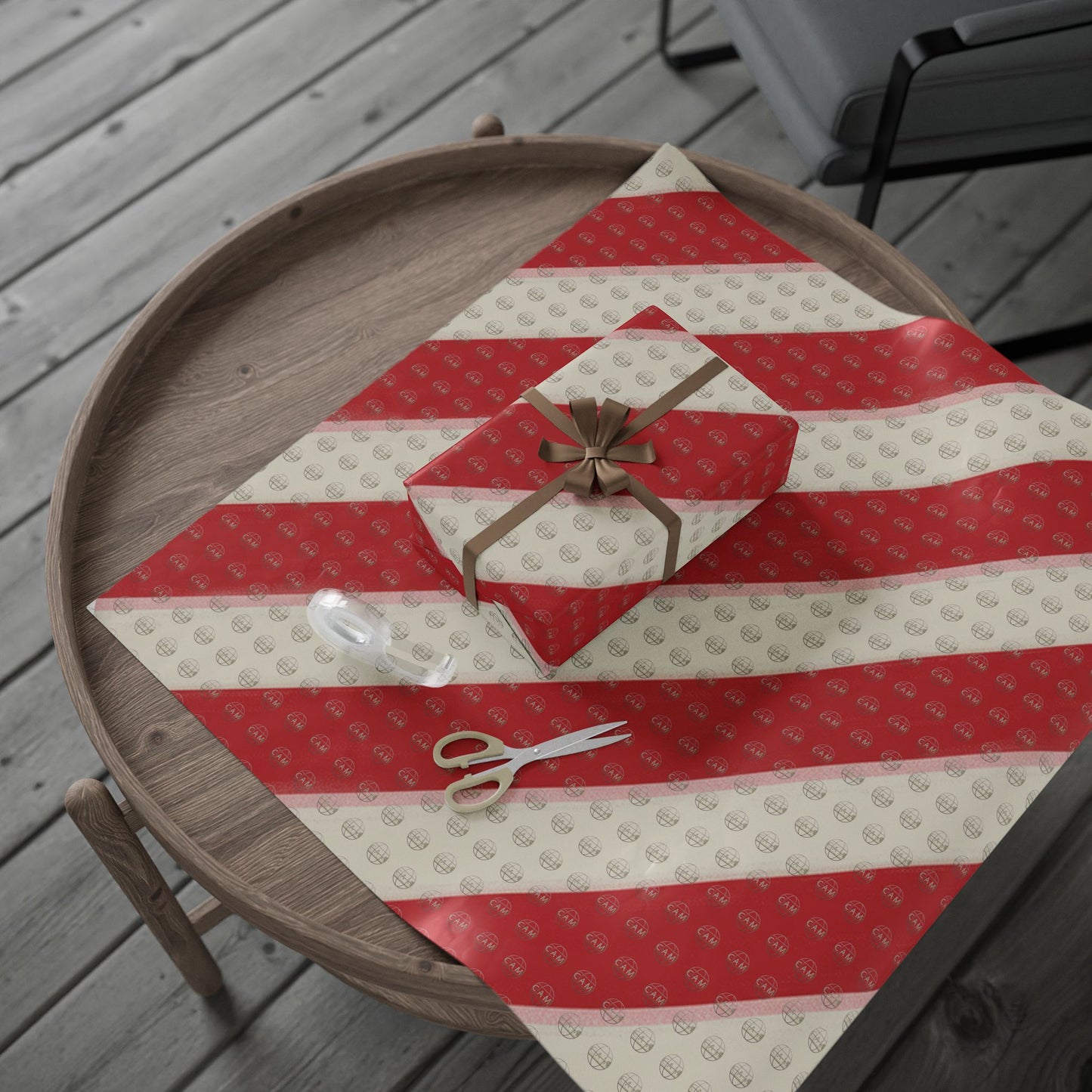 CAM Wrapping Paper (Striped)