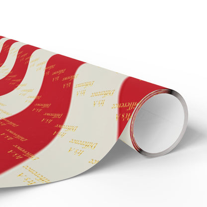 "It's A Difference" Wrapping Paper (Striped)