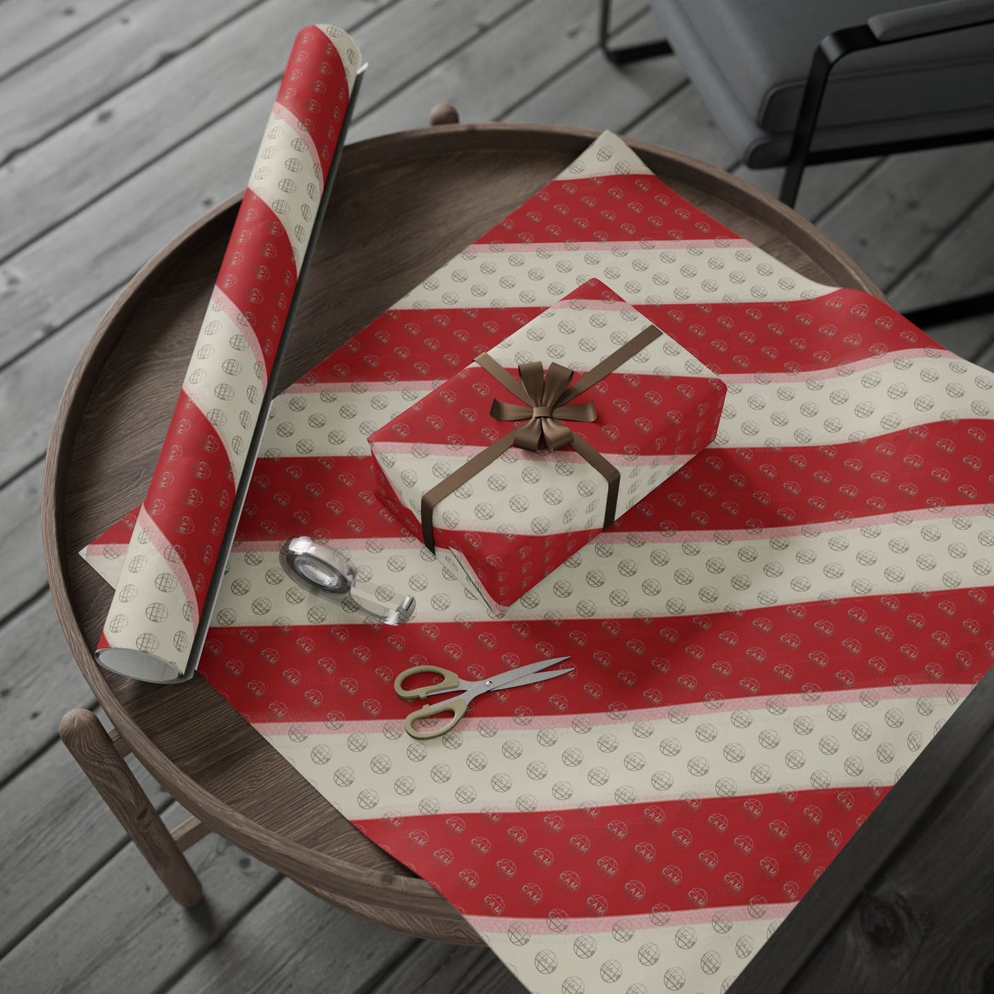CAM Wrapping Paper (Striped)