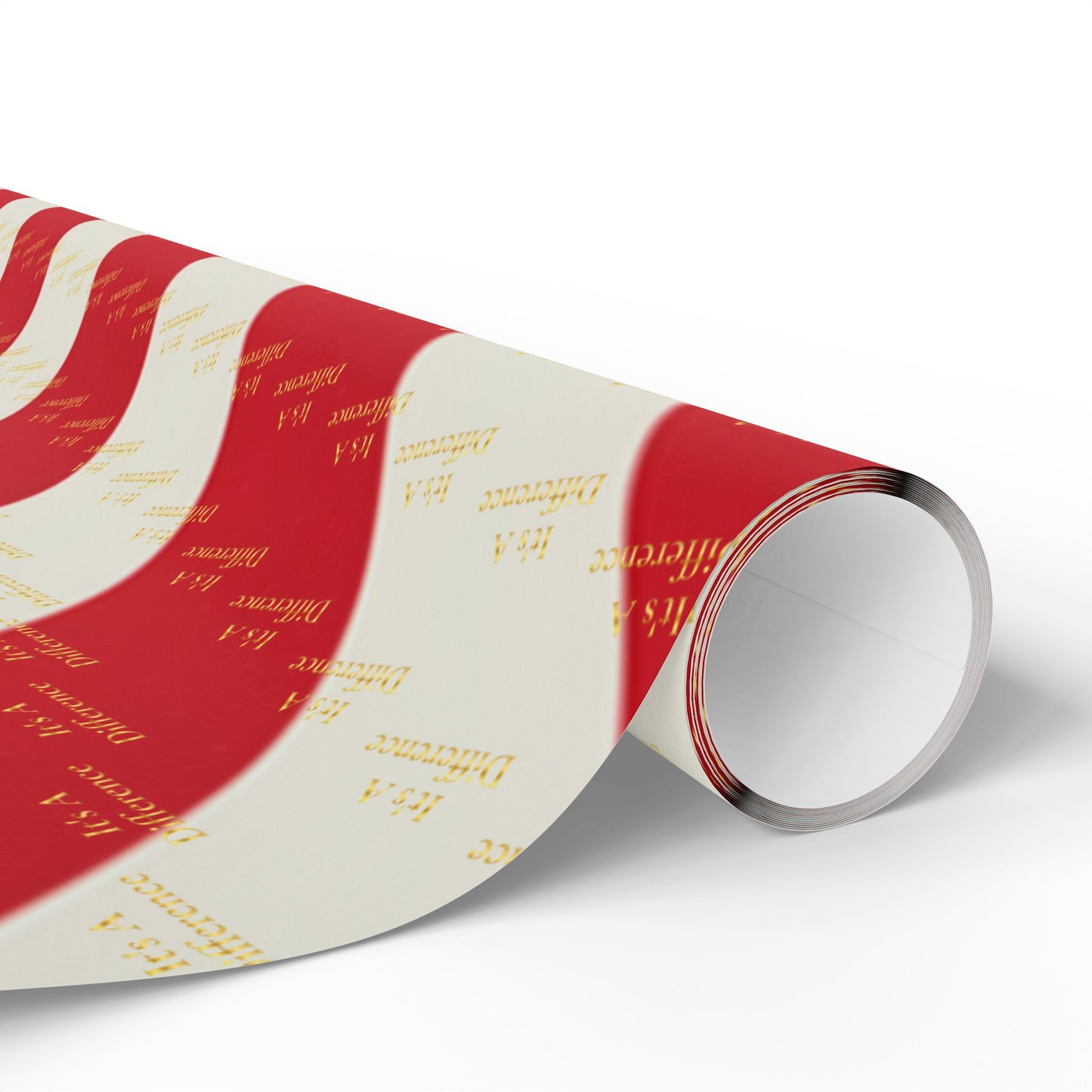 "It's A Difference" Wrapping Paper (Striped)