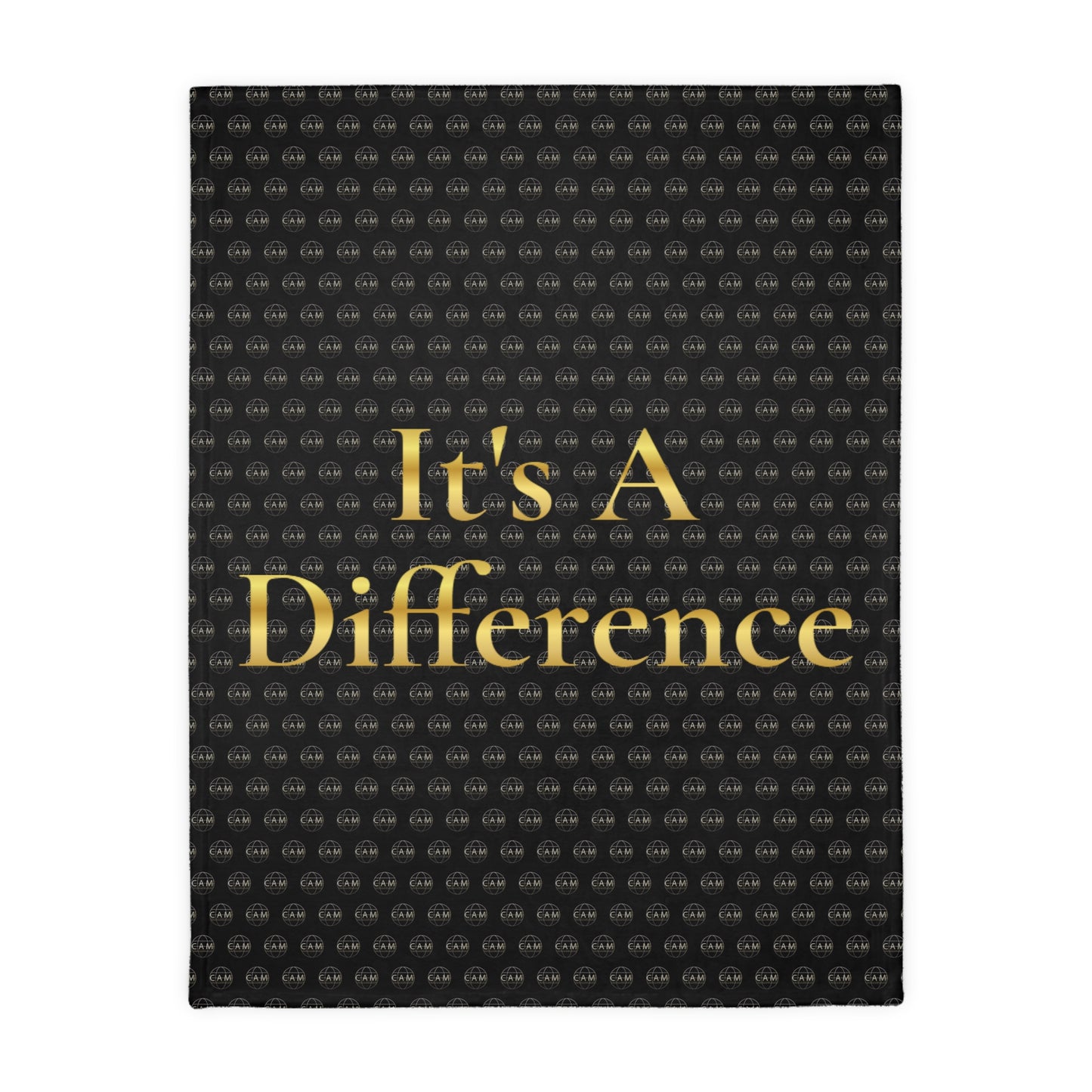 "It's A Difference" Velveteen Microfiber Blanket