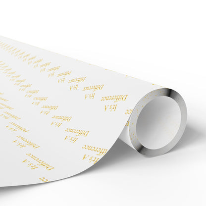 "It's A Difference" Wrapping Paper