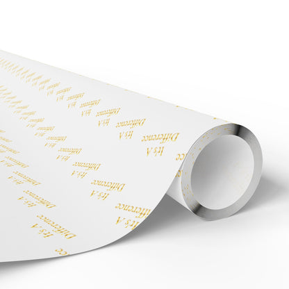 "It's A Difference" Wrapping Paper