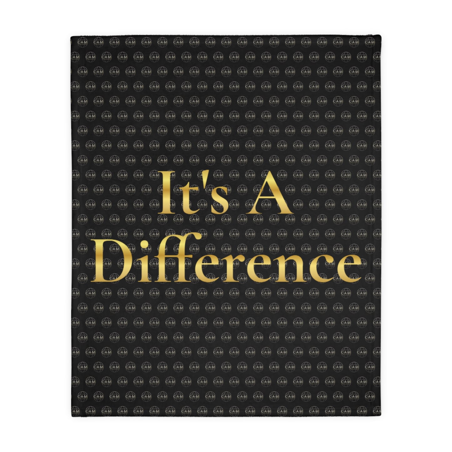 "It's A Difference" Velveteen Microfiber Blanket
